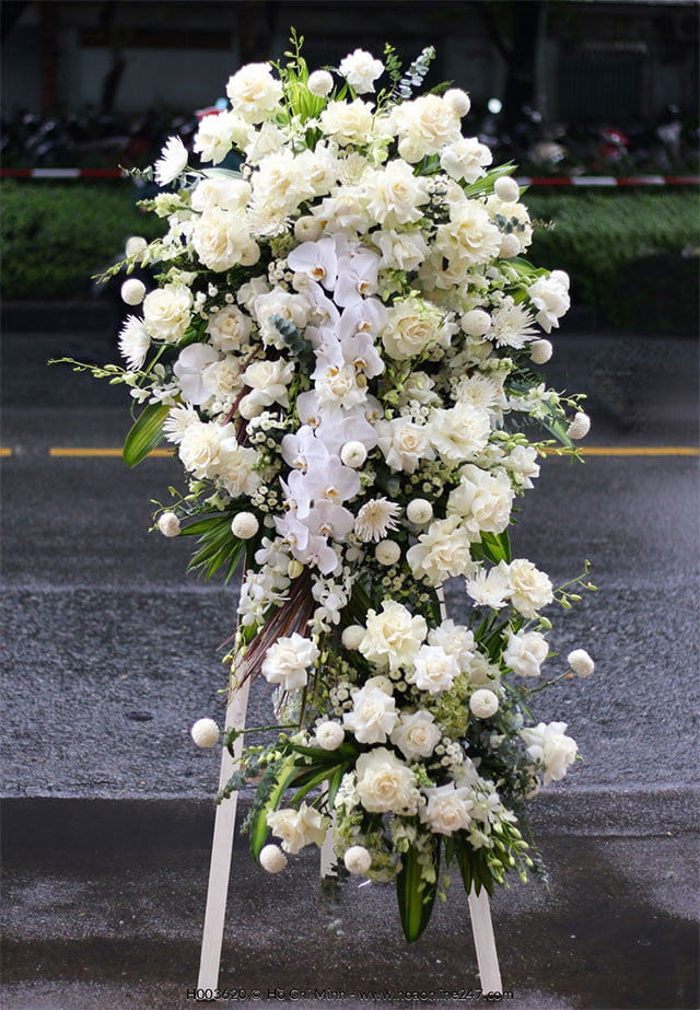 Ý nghĩa hoa hồng trắng đám tang trong đạo giáo