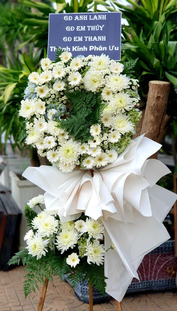 sở hữu dịch vụ điện hoa dành riêng cho tang lễ hết sức chuyên nghiệp